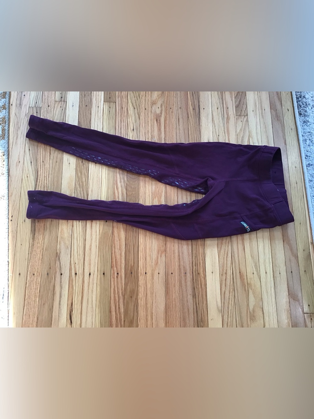 Kerrits Purple Riding Breeches kids Size S